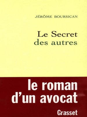 cover image of Le secret des autres